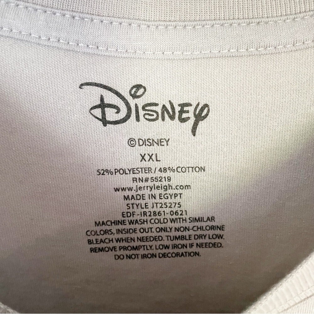 NWT Disney Women’s Gray Minnie Short Sleeve Crewneck Cotton Tee Size XXL - Picture 3 of 7